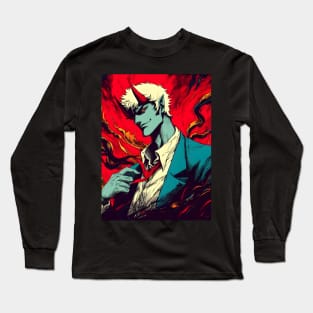 Soul-Shaking Despair: Unleashing Devilman CryBaby's Dark Fantasy Long Sleeve T-Shirt